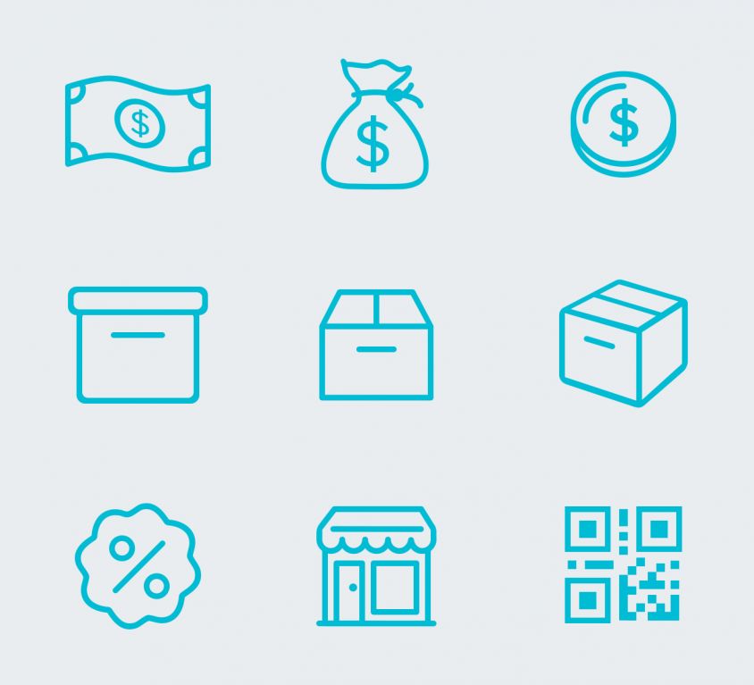 54 E-Commerce Icons (Demo)